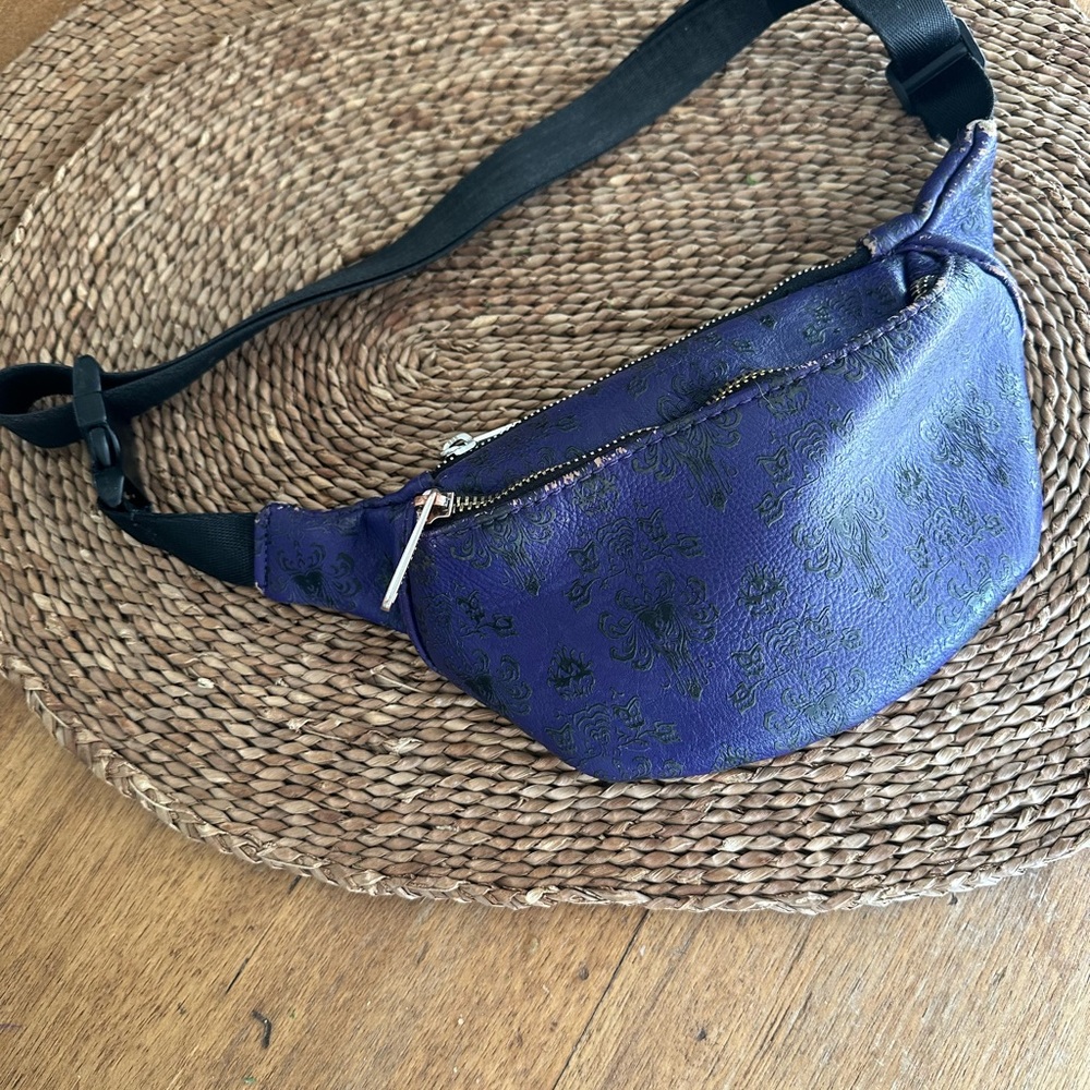Disney Parks Haunted Mansion Loungefly Fanny Pack